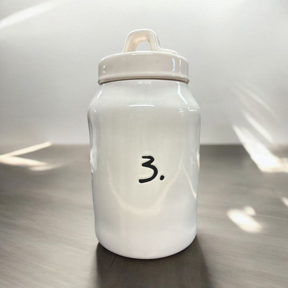 Rae‎ Dunn Artisan Number 3 Canister RARE